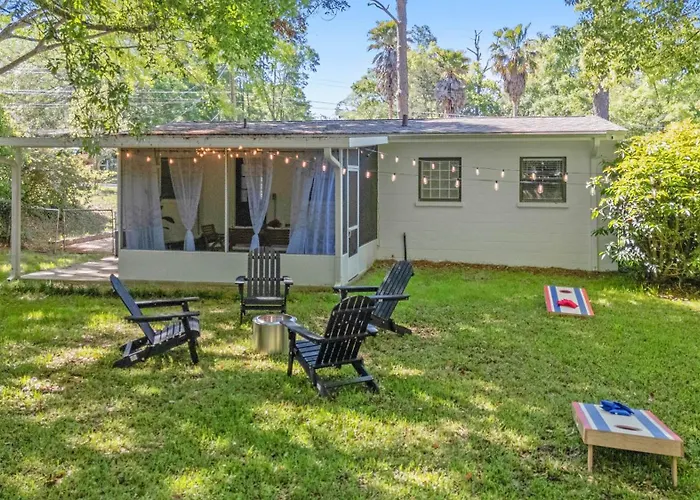 Midtown Charmminutes To Downtown, Fsu, Famu Сasa de vacaciones